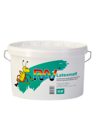 Краска для интерьеров RAV "Latexmatt"